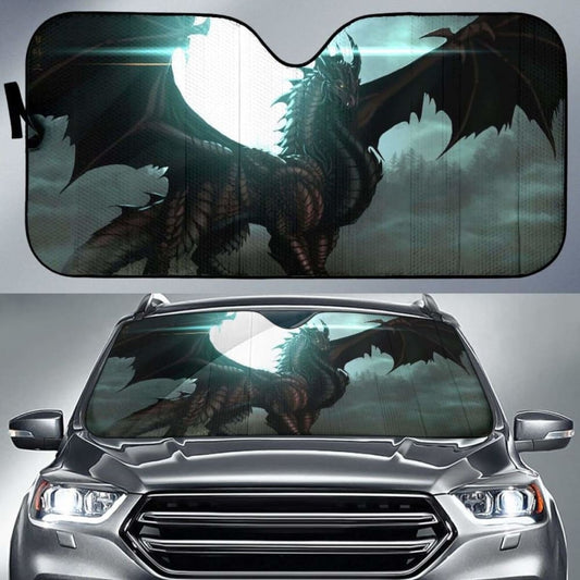 Cool Dark Dragon Sun Shade amazing best gift ideas 172609 - YourCarButBetter