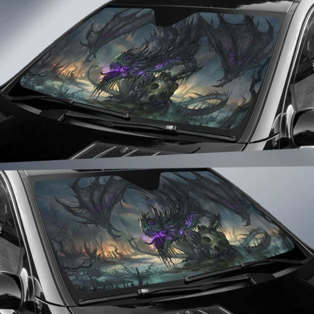 Cool Death Dragon Sun Shade amazing best gift ideas 172609 - YourCarButBetter