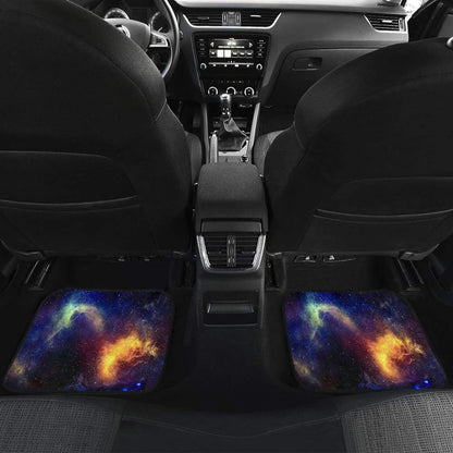 Cool Galaxy Wolf Car Floor Mats 211902