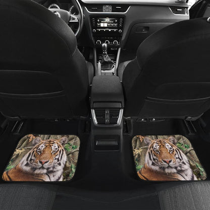 Cool Tiger Print Car Floor Mats 211403 - YourCarButBetter