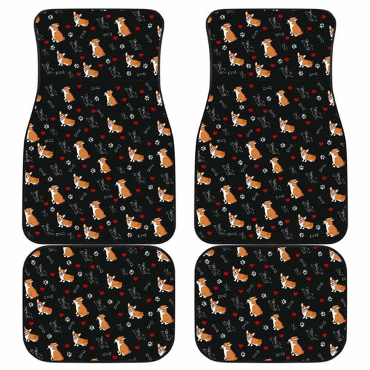 Corgi 50Th Shades In Black Theme Car Floor Mats 102802 - YourCarButBetter