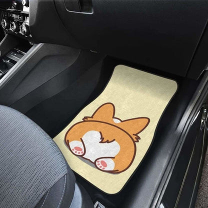 Corgi Butt So Cute Car Floor Mats 102802 - YourCarButBetter
