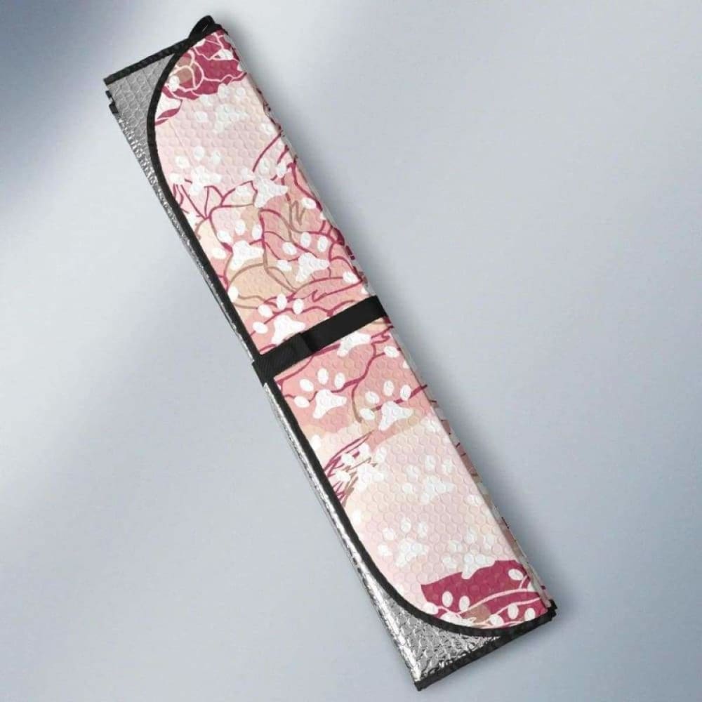 Corgi Car Auto Sun Shades - Floral 085424 - YourCarButBetter