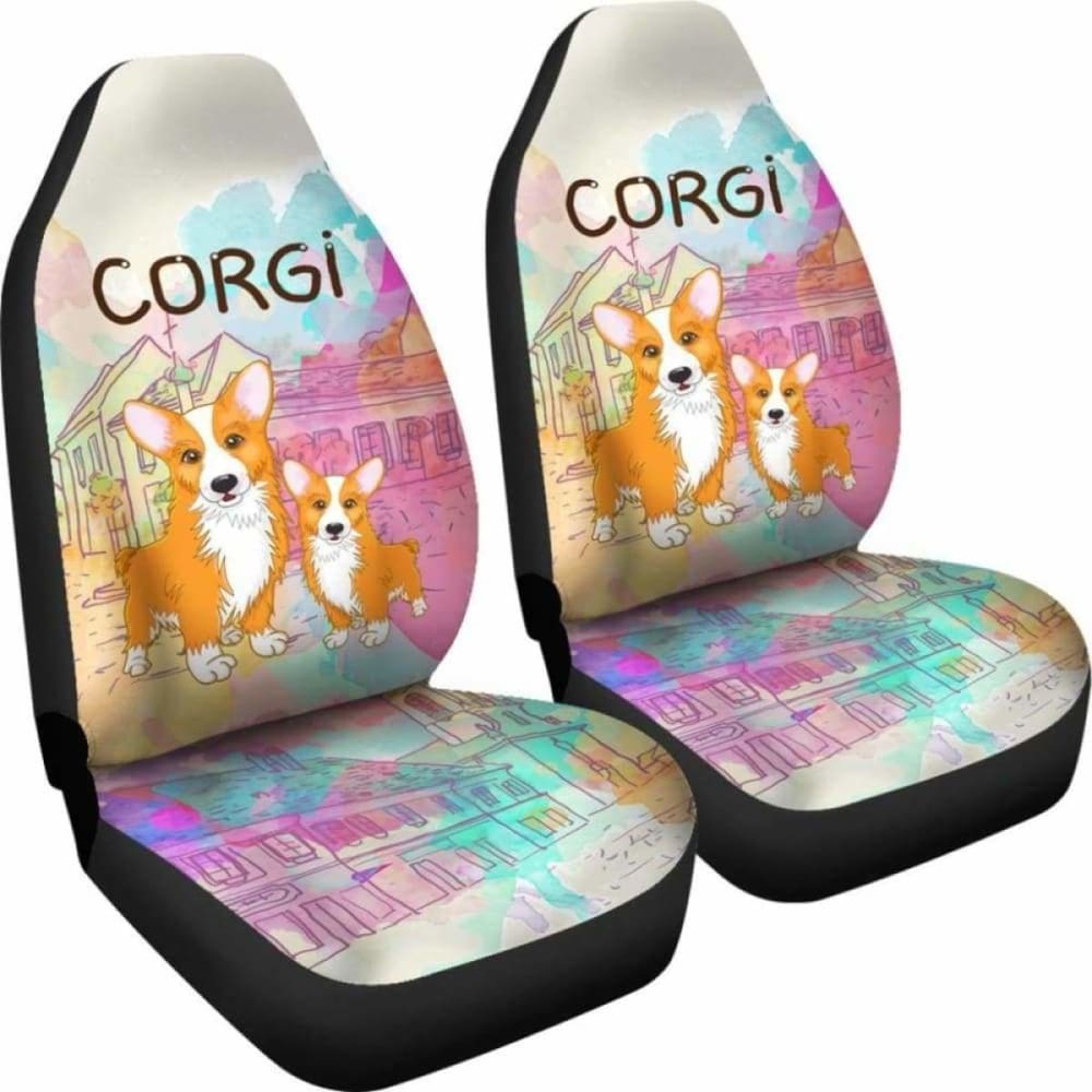 Corgi Car Seat Covers 15 102802 - YourCarButBetter