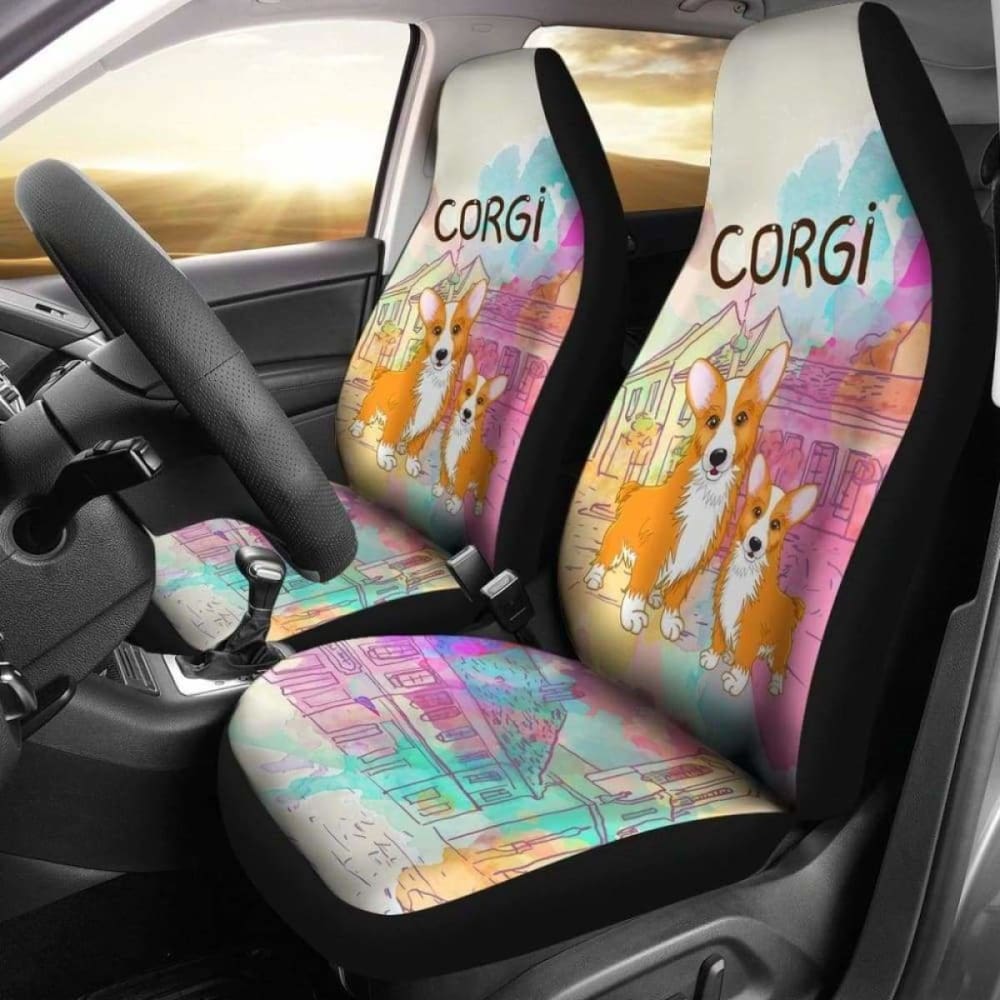 Corgi Car Seat Covers 15 102802 - YourCarButBetter
