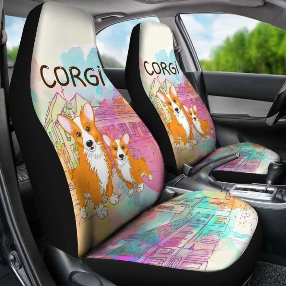 Corgi Car Seat Covers 15 102802 - YourCarButBetter