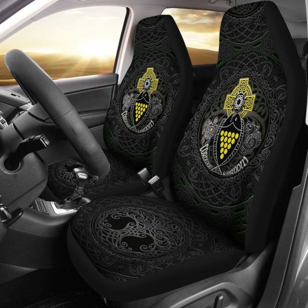 Cornwall Fish With Celtic Cross Car Seat Covers - 160905