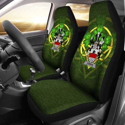 Cornyn Or O’Cornyn Ireland Car Seat Cover Celtic Shamrock (Set Of Two) 154230 - YourCarButBetter