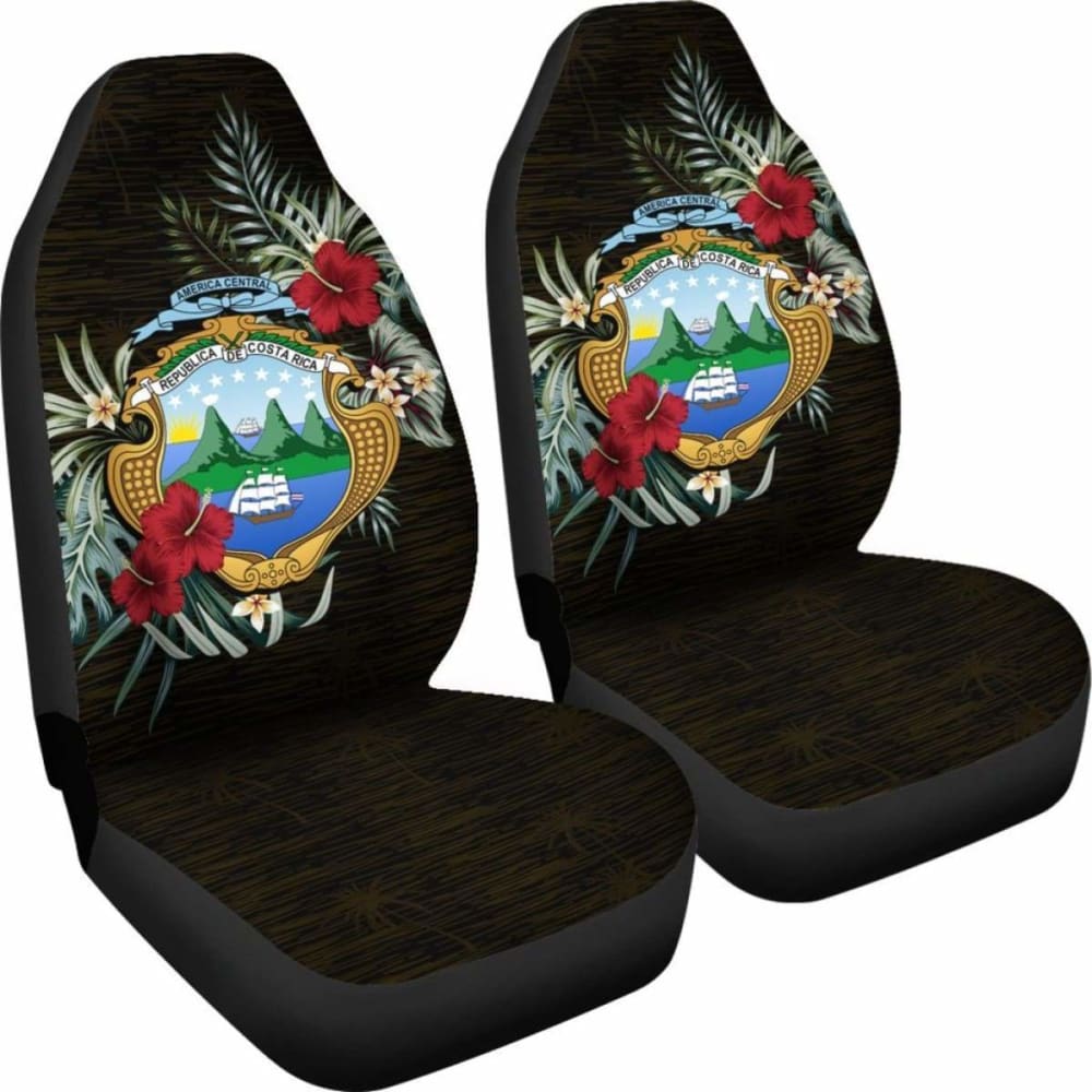 Costa Rica Hibiscus Car Seat Covers 7 232125 - YourCarButBetter