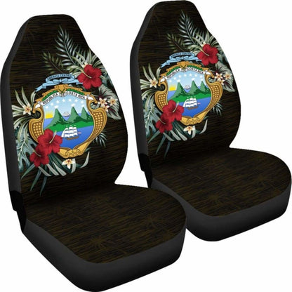 Costa Rica Hibiscus Car Seat Covers 7 232125 - YourCarButBetter