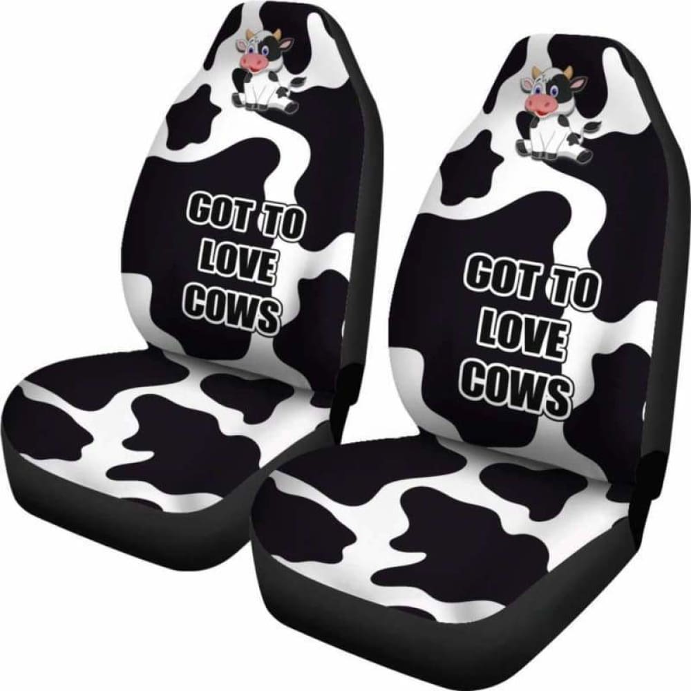Cow Car Seat Cover 103131 - YourCarButBetter