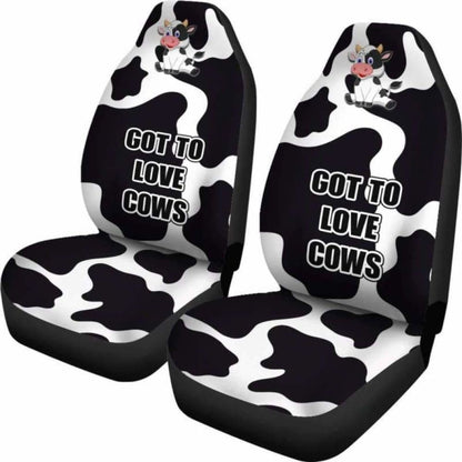 Cow Car Seat Cover 103131 - YourCarButBetter