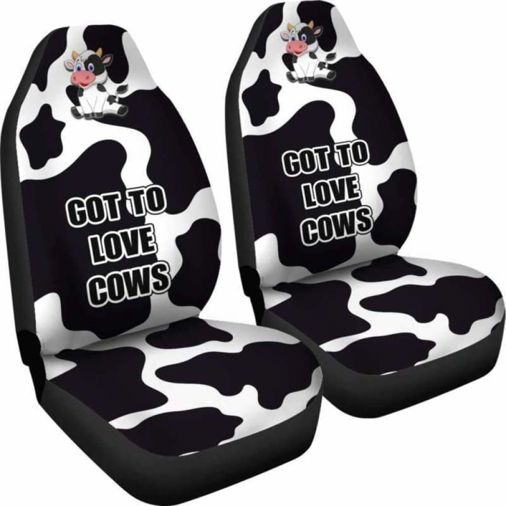 Cow Car Seat Cover 103131 - YourCarButBetter