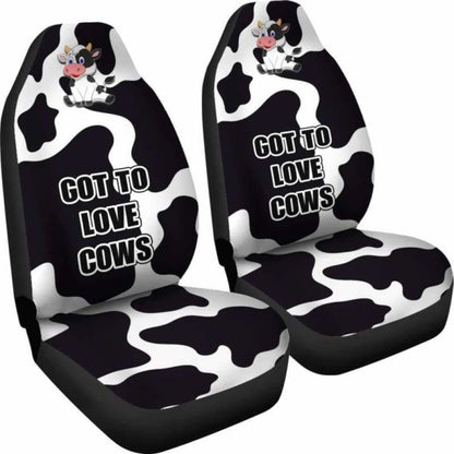 Cow Car Seat Cover 103131 - YourCarButBetter
