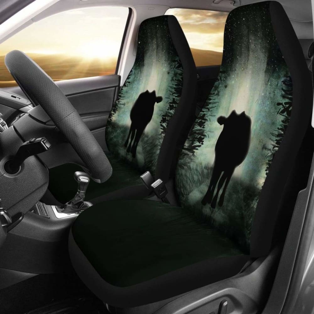 Cow Dark - Car Seat Covers 144730