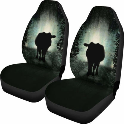 Cow Dark - Car Seat Covers 144730