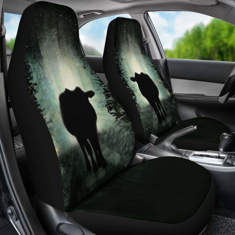 Cow Dark - Car Seat Covers 144730