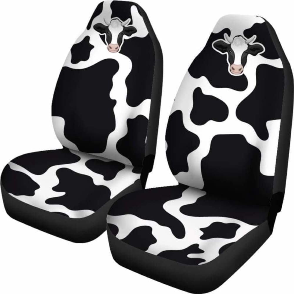 Cow Head Car Seat Cover 103131 - YourCarButBetter