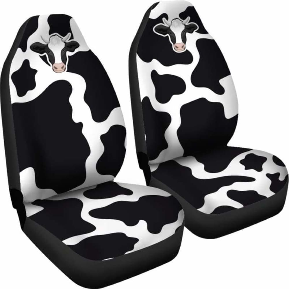 Cow Head Car Seat Cover 103131 - YourCarButBetter