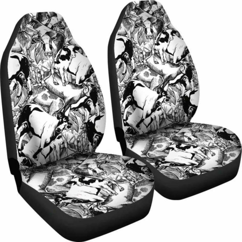 Cow Pile Car Seat Covers 103131 - YourCarButBetter