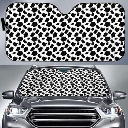 Cow Print Auto Sun Shades 172609 - YourCarButBetter