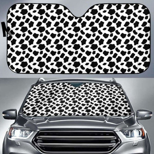 Cow Print Auto Sun Shades 172609 - YourCarButBetter