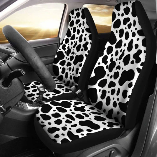 Cow Print Car Seat Covers 144730