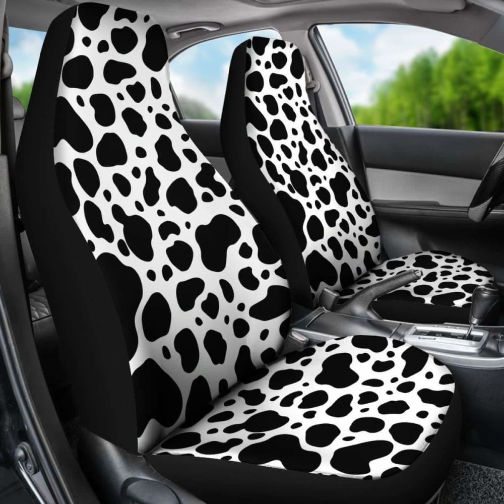 Cow Print Car Seat Covers 144730