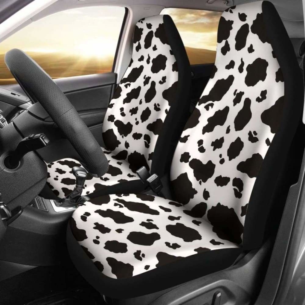 Cow Print Car Seat Covers 144730