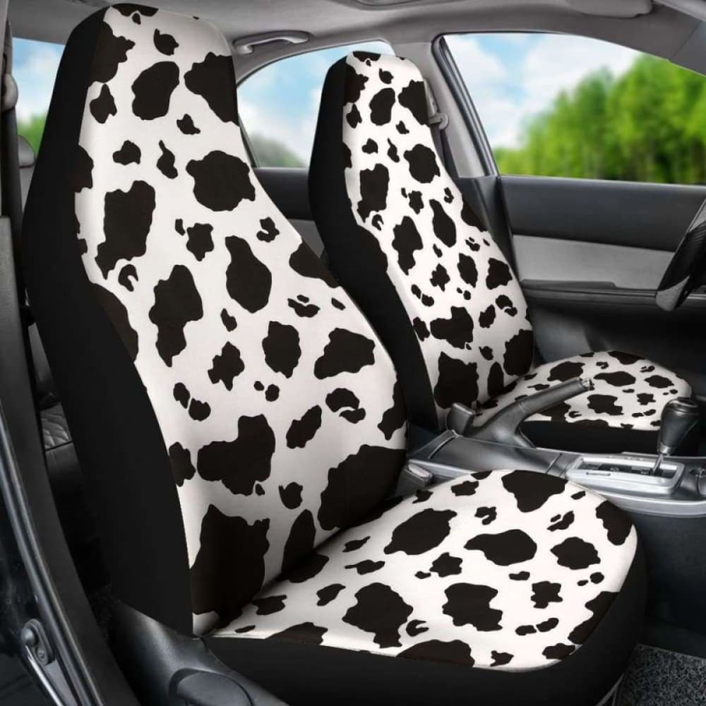 Cow Print Car Seat Covers 144730