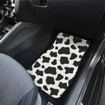 Cow Skin Pattern Front And Back Car Mats 144730
