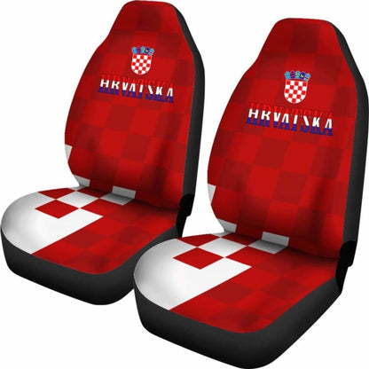 Croatia Coat Of Arms Car Seat Covers Special Version Amazing 105905 - YourCarButBetter