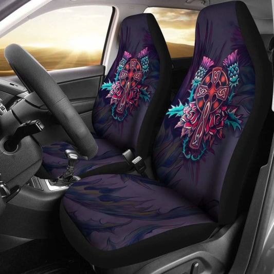 Cross & Thistle Celtic Car Seat Cover 160905
