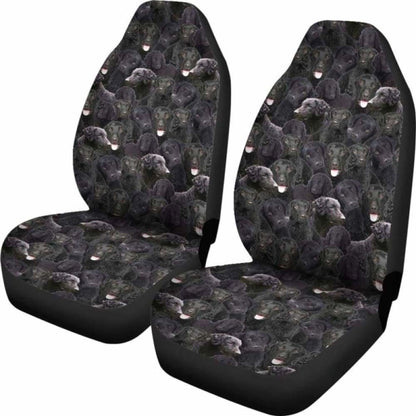 Curly Coated Retriever Full Face Car Seat Covers 115106