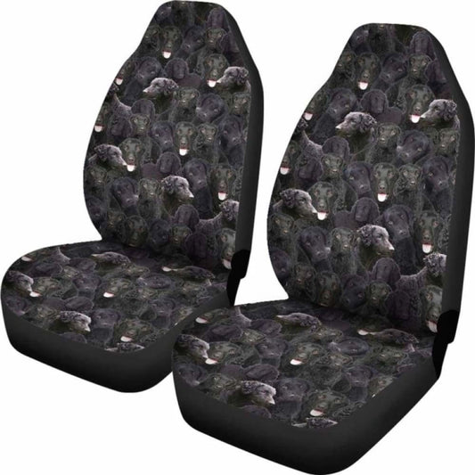 Curly Coated Retriever Full Face Car Seat Covers 115106