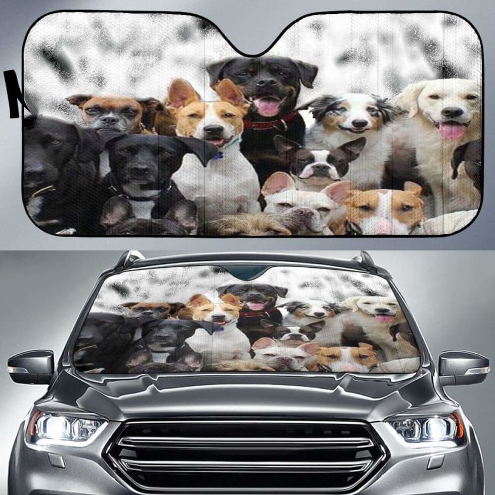 Cute Branch Auto Sun Shade 085424 - YourCarButBetter