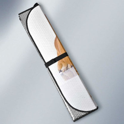 Cute Bulldog Car Sun Shade amazing best gift ideas 172609 - YourCarButBetter