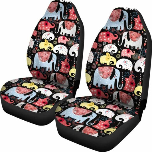 Cute Elephant Car Seat Covers 1 202820 - YourCarButBetter