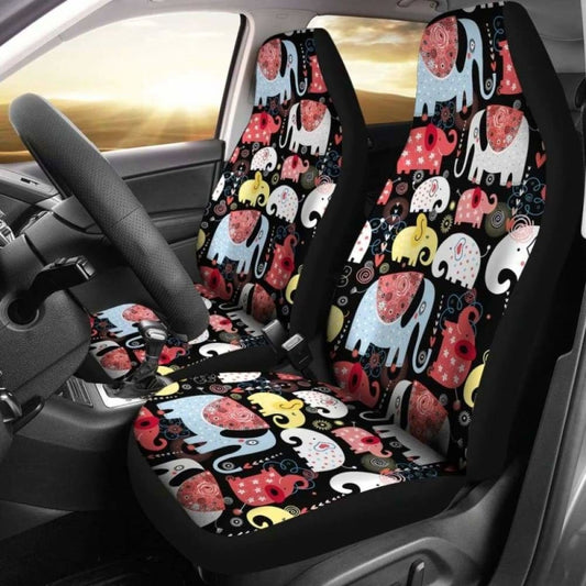Cute Elephant Car Seat Covers 1 202820 - YourCarButBetter