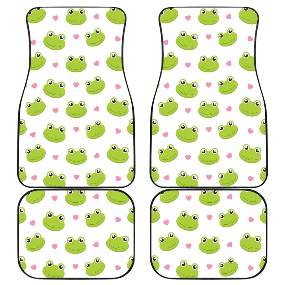 Cute Frog Car Floor Mats 211507 - YourCarButBetter