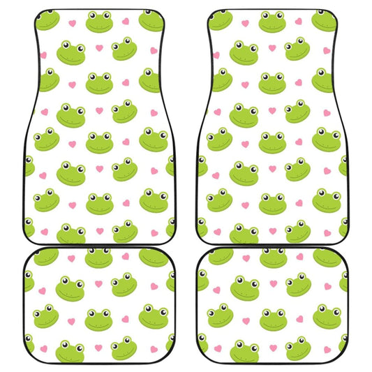 Cute Frog Car Floor Mats 211507 - YourCarButBetter