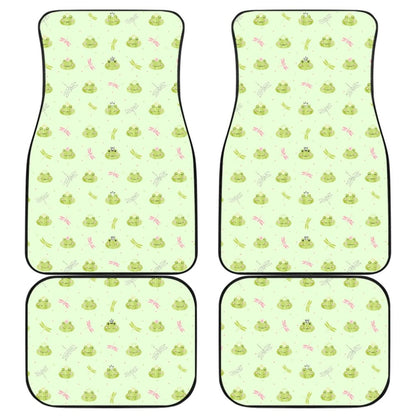 Cute Frog Design Car Floor Mats 211507 - YourCarButBetter