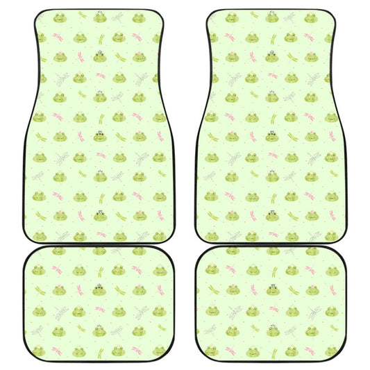 Cute Frog Design Car Floor Mats 211507 - YourCarButBetter