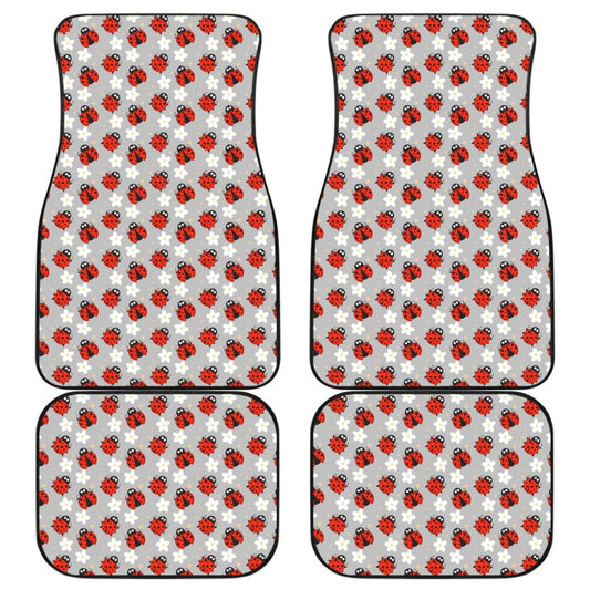 Cute Ladybug Amazing Car Floor Mats 211606 - YourCarButBetter