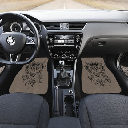 Cute Native American Owl Dreamcatcher Car Accessories Car Floor Mats 210301 - YourCarButBetter