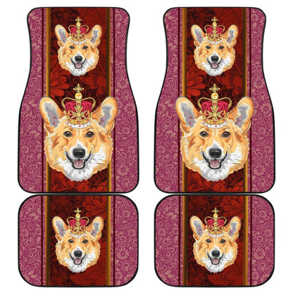 Cute Pembroke Welsh Corgi Dog Print Car Floor Mats 211205 - YourCarButBetter