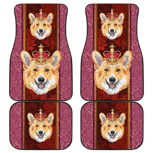 Cute Pembroke Welsh Corgi Dog Print Car Floor Mats 211205 - YourCarButBetter