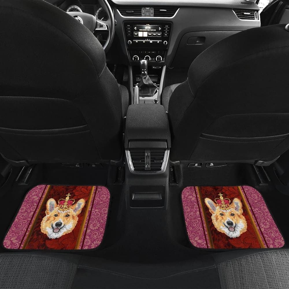 Cute Pembroke Welsh Corgi Dog Print Car Floor Mats 211205 - YourCarButBetter