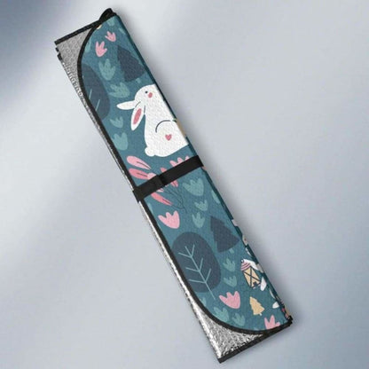 Cute Rabbit Pattern Car Auto Sun Shades 085424 - YourCarButBetter
