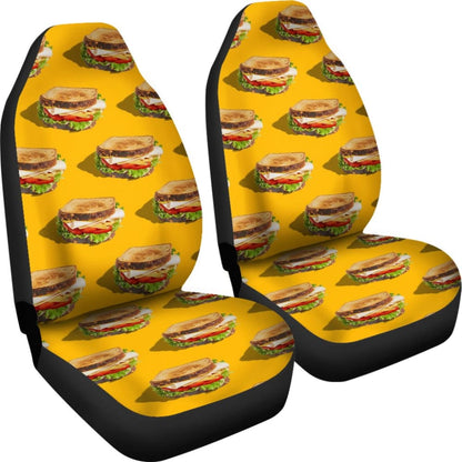 Cute Sandwich Pattern Car Seat Covers 211703 - YourCarButBetter